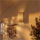 Aplique de Pared en Yute Natural y Cinta Beige | Serie DORA