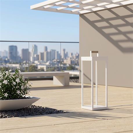 Sobremuro Exterior LED Blanco, IP65, 75cm | Serie MIAJADA