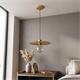 Lampara de techo metal Lourdes D30 Oro
