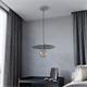 Lampara de techo metal Lourdes D30 Plata
