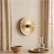 Aplique de pared Lourdes Oro D30