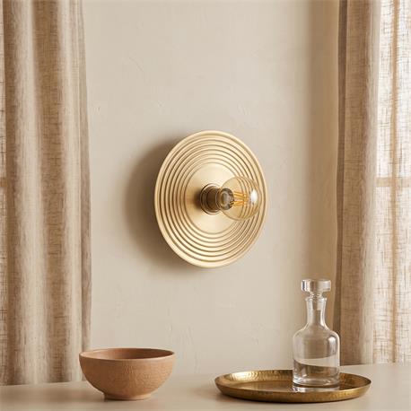 Aplique de pared Lourdes Oro D30