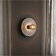 Aplique de pared Lourdes Plata D30