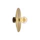 Aplique de Pared LOURDES Metal Oro D40