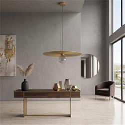 Lampara de techo LOURDES Oro D50