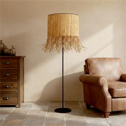 PIE SALON XTRELAMP MALI TEJIDO NATURAL DESHILADO C/P 45