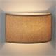 Aplique de Pared en Yute Natural | Serie ADINA