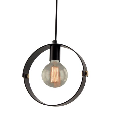 COLGANTE LUXURY 1 LUZ NEGRO