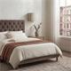 Aplique de Pared en Lino Beige y Cinta Beige | Serie ELEA