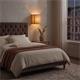 Aplique de Pared en Lino Beige y Cinta Beige | Serie ELEA