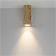 Foco de Superficie de Madera Natural 20cm | Serie ASTRID