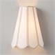 Aplique de Pared con Pantalla Blanca y Beige | Serie GALIA