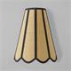 Aplique de Pared con Pantalla en Rafia Beige | Serie GALIA