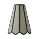 Aplique de Pared con Pantalla en Rafia Gris | Serie GALIA