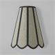 Aplique de Pared con Pantalla en Rafia Gris | Serie GALIA
