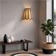 Aplique de Pared con Pantalla en Rafia Natural | Serie GALIA