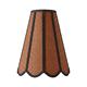 Aplique de Pared con Pantalla Rafia Terracota | Serie GALIA