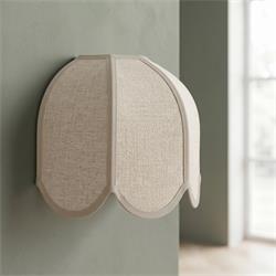 Aplique de Pared con Pantalla de Tejido KAV | Serie IRIS