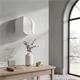 Aplique de Pared con Pantalla de Lino Blanco | Serie IRIS