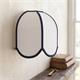 Aplique de Pared con Pantalla Blanca y Azul | Serie IRIS
