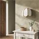 Aplique de Pared con Pantalla Blanca y Yute | Serie IRIS