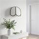 Aplique de Pared con Pantalla Blanca y Verde | Serie IRIS