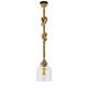 COLGANTE CUERDA CRISTAL TRANSPARENTE LIPERPOOL
