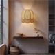 Aplique de Pared en Yute Natural con Flecos | Serie IRIS II