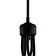 LAMPARA VICTORIA 5 LUCES NEGRO D40 XTRELAMP