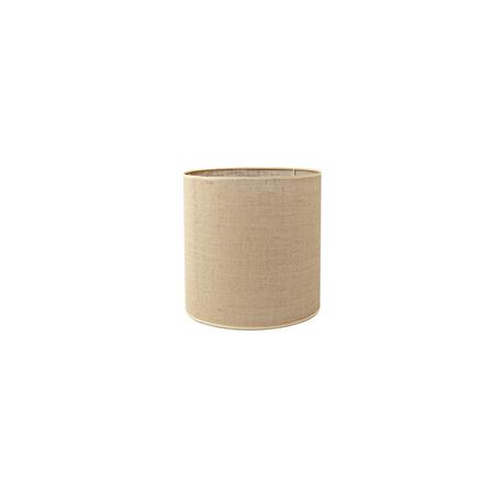 PANTALLA CILINDRICA D15 d15 h12 SACO YUTE MARRON