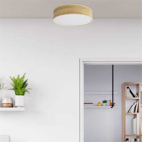 PLAFON LED AITANA MADERA CLARA 24W 4200K 2400LM XTRELAMP