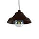 COLGANTE METAL BIRMINGHAM MARRON