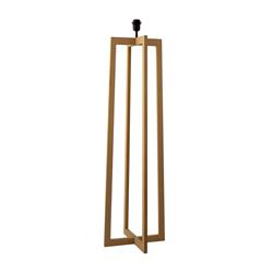 ARMADURA PIE SALON MADERA OLIVERIA ROBLE S/PANTALLA