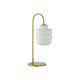 LAMPARA MESA OTTILIA CRISTAL BLANCO 1 LUZ XTRELAMP