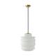 COLGANTE CRISTAL BLANCO OTILIA XTRELAMP