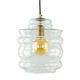 PLAFON SERIE OTTILIA METAL ORO 3L C/T TRANSPARENTE XTRELAMP