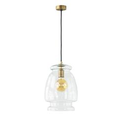 COLGANTE AILA CRISTAL TRANSPARENTE 1 LUZ XTRELAMP