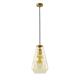 COLGANTE CRISTAL AMBAR ANNELI XTRELAMP