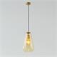 COLGANTE CRISTAL AMBAR ANNELI XTRELAMP