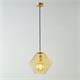 COLGANTE ANNELI ORO CRISTAL AMBAR 1L XTRELAMP