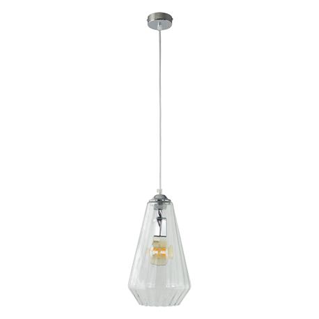 COLGANTE BIRGITTA CRISTAL CANELADO TRANSPARENTE XTRELAMP