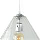 COLGANTE BIRGITTA CRISTAL CANELADO TRANSPARENTE XTRELAMP