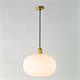 COLGANTE ZULEMA CRISTAL BLANCO 1 LUZ XTRELAMP