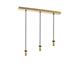 ARMADURA REGLETA ORO LISE 3XE27 XTRELAMP