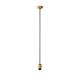 COGIDA COLGANTE ZULEMA CRISTAL TRANSPARENTE 1 LUZ XTRELAMP