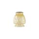 VIDRIO AILA CRISTAL AMBAR 13CM 1LUZ XTRELAMP