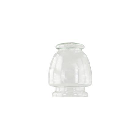 VIDRIO AILA CRISTAL TRANSPARENTE 13CM 1LUZ XTRELAMP