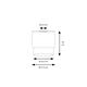 VIDRIO COLGANTE FIONA CRISTAL TRANSPARENTE 1L XTRELAMP