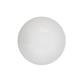 BOLA OPAL CERRADA 14CM BOCA 6CM BLANCA BRILLO