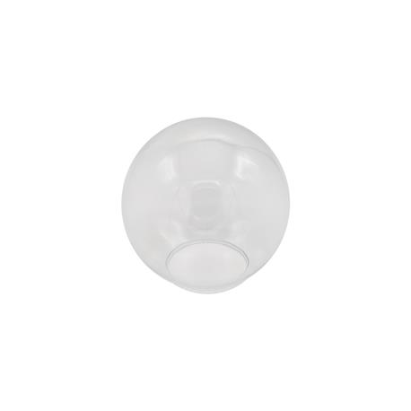 BOLA OPAL CERRADA 14CM BOCA 6CM TRANSPARENTE